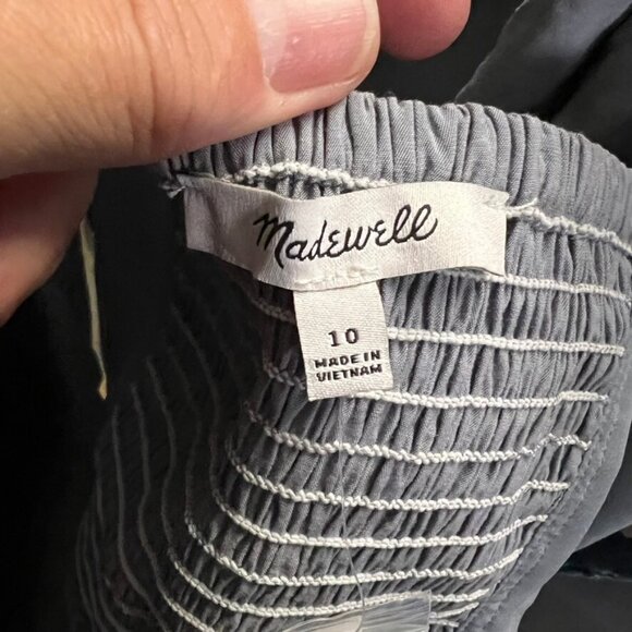 Madewell $82 Softdrape Gwen Crop Vest Top in Still Dawn Size 10 NJ632 - Picture 8 of 8